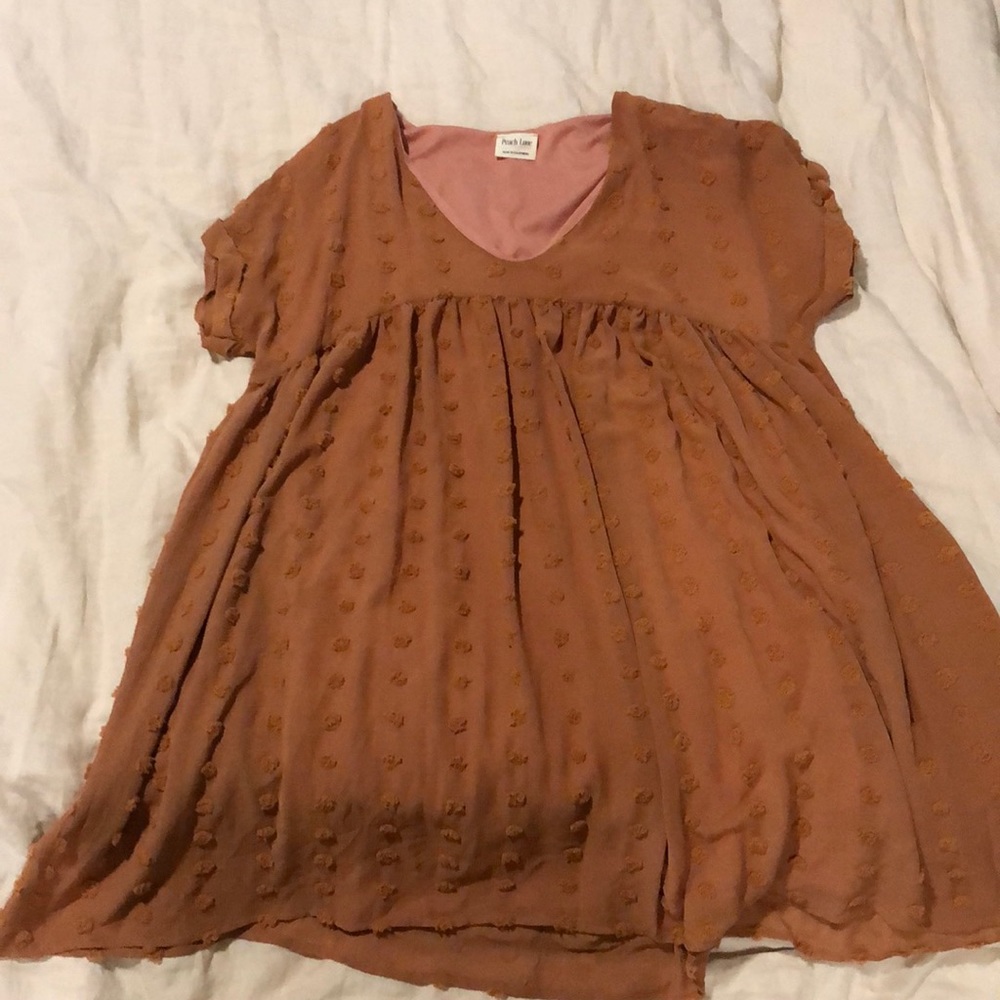 Pretty burnt orange dress